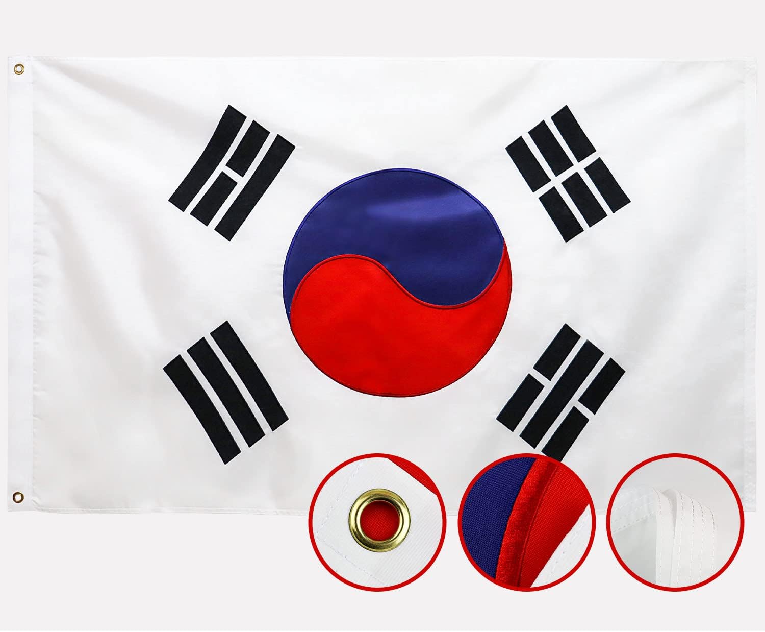 邛崃韩国国旗 3x5ft